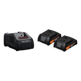 Akku- ja laturipaketti Fein GBA 18V 2 x 2,0 Ah