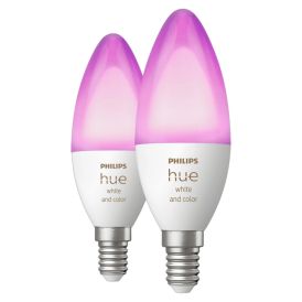 LED-älylamppu Philips Hue White and Color 5,3 W E14 2 kpl/pkt