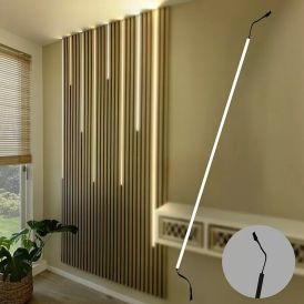 LED-profiili akustiikkalevyyn Direct Signs COB 24 W 3000 K 201,5 cm