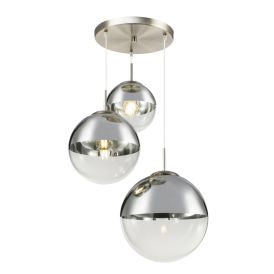 Riippuvalaisin Globo Varus 3-os nikkeli Ø 51 cm