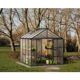Kasvihuone Palram-Canopia Glory 6,2 m² harmaa