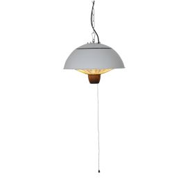 Terassilämmitin ja –valaisin Termo Lido 900 W valkoinen Ø 42 cm