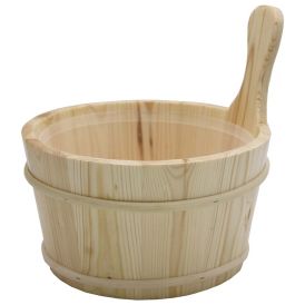 Puinen saunakiulu Saunia 4 l