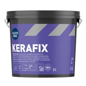 Kaakeliliima Kiilto Pro Kerafix 3 l