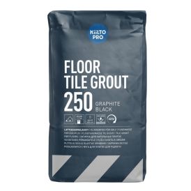 Lattiasaumalaasti Kiilto Pro Floor Tile Grout 250 Graphite Black 20 kg
