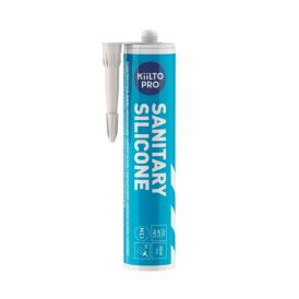 Saniteettisilikoni Kiilto Pro 10 traffic white 310 ml