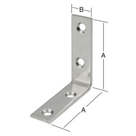 Kulmarauta 25 x 15 mm RST 4 kpl