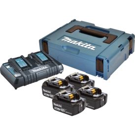 Akkupaketti Makita PowerPack LXT DC18RD 4 x 5,0 Ah