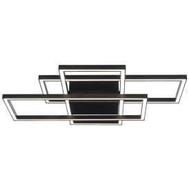 Kattovalaisin Aneta New York Musta 65,5 × 52 × 8,5 cm
