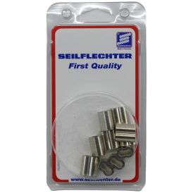 Kuparilukko Seilflechter sinkitty 4,0–4,5 mm 10 kpl/pkt