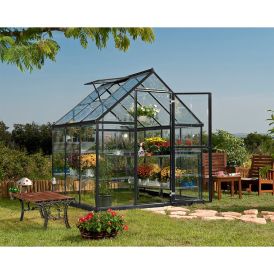 Kasvihuone Palram-Canopia Harmony 3,4 m² harmaa