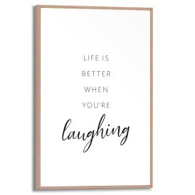 Sisustustaulu Reinders Laughing 20 x 30 cm