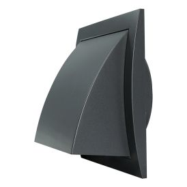 Säleikkö Europlast N-F ND10FVA Antrasiitti 148 x 153 mm Ø100 mm