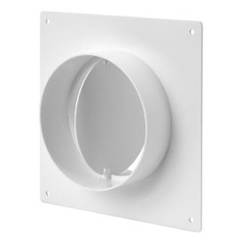 Putkiyhde Europlast ⌀125 mm Venttiili/Seinäkiinnike
