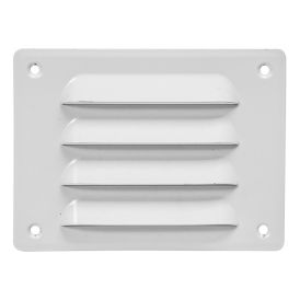 Tuuletusritilä Europlast Valkoinen 135 x 100 mm