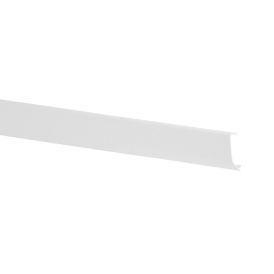 Kantokiskon suoja Elfa Classic valkoinen 581 x 11 x 40 mm