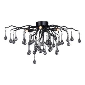 Kattovalaisin Paul Neuhaus Icicle musta 30 x 60 x 35 cm