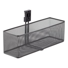 Mesh-kori kiskoon Elfa Garage+ mattaharmaa