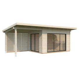 Mökki Palmako Grace Plus liukuovilla 11,2 + 8,2 m²