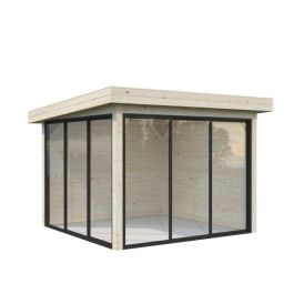 Paviljonki Palmako Lenna 401 liukuovilla 8,3 m²