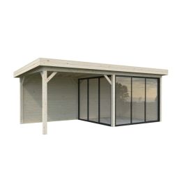 Paviljonki Palmako Lenna 405 liukuovilla 16,6 m²