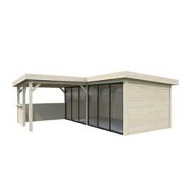Paviljonki Palmako Lenna 422 liukuovilla 24,9 m²