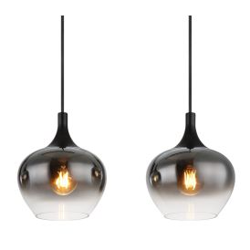 Riippuvalaisin Globo Maxy 4-os musta/savulasi 100 cm