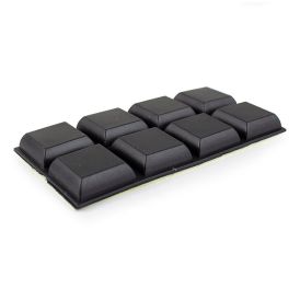 Ovenpysäytin Habo 2090 musta 8 kpl/arkki