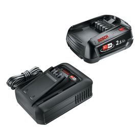 Akku ja laturi Bosch 2,5 Ah + AL 18V-44