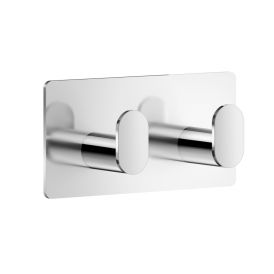 Kaksoiskoukku Beslagsboden Cube BK456 Kiillotettu RST