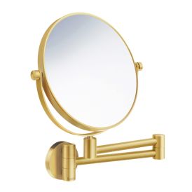 Meikkipeili Smedbo Outline FV445S harjattu messinki Ø 20 cm