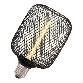 LED-lamppu Osram Decor Straw Square 100 E27 110 lm 1800 K Musta