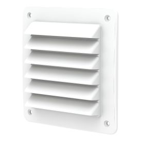 Ulkosäleikkö Fresh Valkoinen 150 x 150 mm
