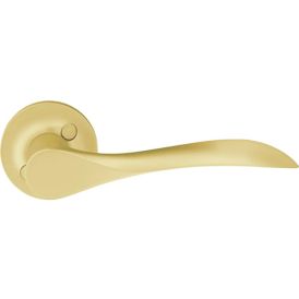 Ulko-ovenpainike Beslagsboden Harjattu Messinki 128mm
