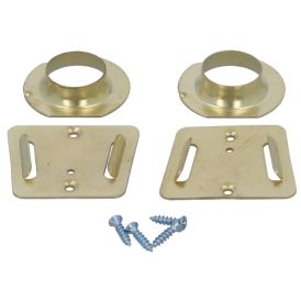 Vaatetangon tuki Suki messinki 20 mm 2 kpl