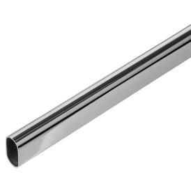 Vaatetanko Suki ovaali kromi 30 x 1200 mm