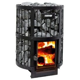 Puukiuas Harvia Legend 240 GreenFlame musta Ø 60 x 83,5 cm 