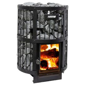 Puukiuas Harvia Legend 240 GreenFlame musta Ø 60 x 83,5 cm 
