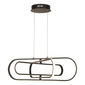 LED-riippuvalaisin Searchlight Clip musta 80 x 74,5 x 120 cm