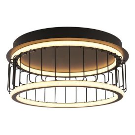 Kattovalaisin Searchlight Circolo musta Ø 40 cm