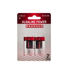 Alkaliparisto BAUHAUS 9V/6LR61 2 kpl/pkt