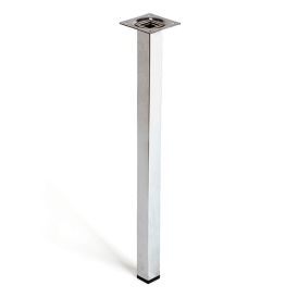 Kalustejalka REI kromi 25 x 33 x 400 mm