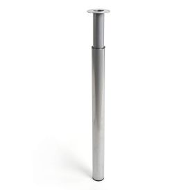 Säädettävä kalustejalka REI mattakromi 71-110 cm