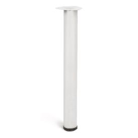Kalustejalka REI D80 valkoinen 710 mm