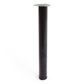Kalustejalka REI D80 musta 710 mm