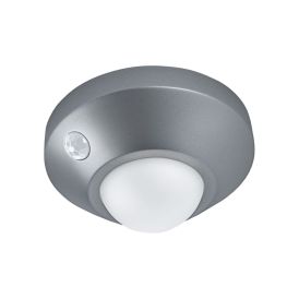 Liiketunnistinvalaisin Osram Nightlux Ceiling hopea Ø 8,6 cm IP20
