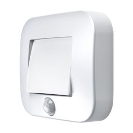 Liiketunnistinvalaisin Osram Nightlux Hall valkoinen 8,4 x 7,3 cm IP54