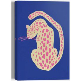 Sisustustaulu Reinders Blue Pink Cat 20 x 30 cm