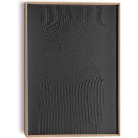 Sisustustaulu Reinders Craft Art Wood Bows charcoal 50 x 70 cm