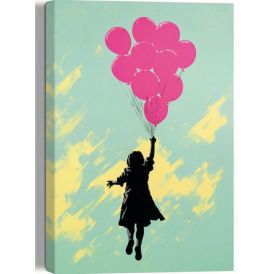 Sisustustaulu Reinders Balloons Up 20 x 30 cm